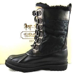 Size 9 coach snow boots